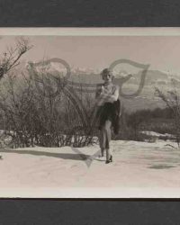 Hilda Sando in den Bergen