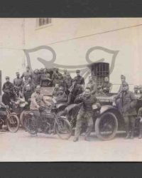 Motorisierte Soldatengruppe