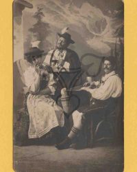 Nicolae Vermont mit Schwester und Schwager(?)