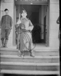 Unbekannte Soldatengruppe