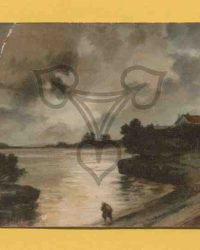 Farbenfrohes Landschaftsbild