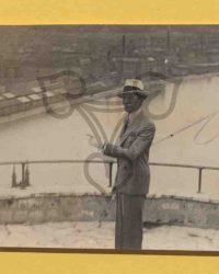 James John Walker in Budapest auf dem Gellert-Hügel