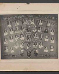 Absolventele Liceului de Fete „Oltea Doamna“ Oradea 1930/31