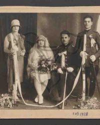 Unbekanntes Hochzeitspaar