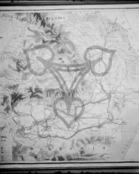 Harta cu istoricul reg.lui II. Rți No. 19 1830 - 1930