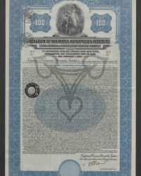 7 % Guaranteed External Sinking Fund Gold Bond, Stabilisation and Development Loan of 1929, due February I, 1959, One Hundred Dollars, No. C 32