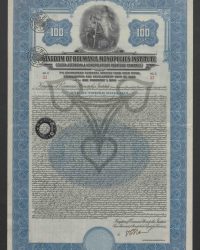 7 % Guaranteed External Sinking Fund Gold Bond, Stabilisation and Development Loan of 1929, due February I, 1959, One Hundred Dollars, No. C 32