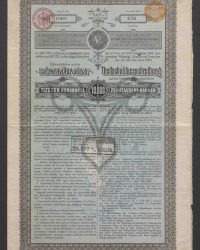 4 %ige Anleihe von 33.800.000 Kronen. Teilschuldverschreibung auf den Ueberbringer lautend über 10.000 zehntausend Kronen, Serie 1668, Nummer 656.