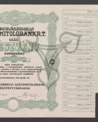 Hundert Aktien zu je zwanzig Pengő. 14301-14400