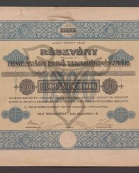 Aktie. Tausendzweihundert Kronen. Nr. 11195
