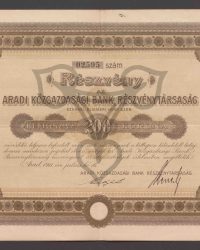 Aktie. Zweihundert Kronen. Nummer 02.5955