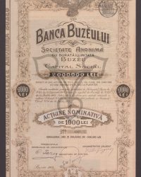 Nominalaktie im Wert von 1.000 Lei. Nr. 1517