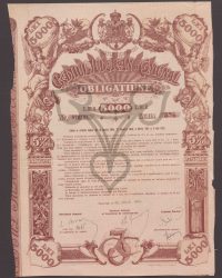 Obligation des Bezirks- und Communal-Credits über Lei 5000