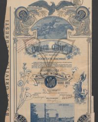 Aktie zum Nennwert von fünfhundert Lei. Ausgabe VIII. Nr. 3248