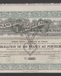 Obligation de 500 Francs au Porteur, 6%. No 2975