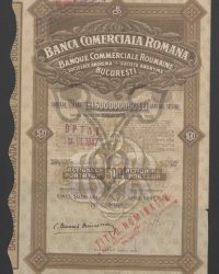 Action au Porteur. Cinq Vents Lei 500. No. 202130