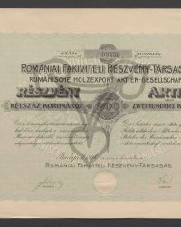 Aktie über Zweihundert Kronen. Nummer 09459